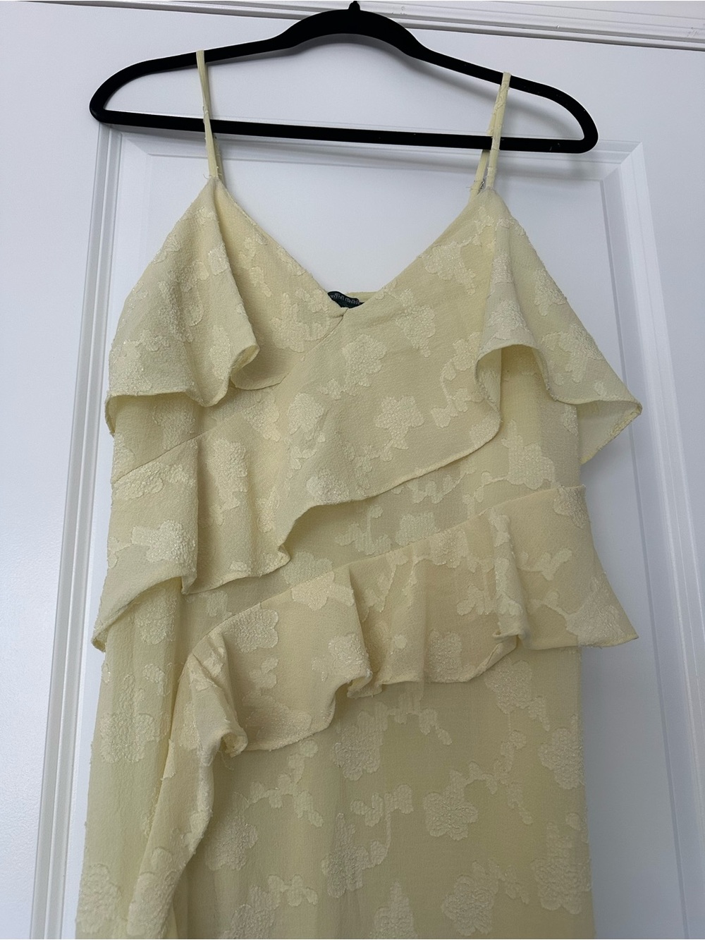 Wild Fable Yellow Ruffle Maxi Dress - Picture 5 of 7